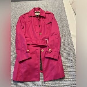 Banana Republic pink trench